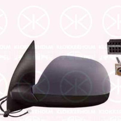 VW Amarok Veidrodis, Left, for electric mirror adjustment, Number of pins: 5, with aerial, for vehicles without drive assistance system, Heatable, Aspherical, w/primer, 2H0035532 (VW), 2H0857521C (VW), 2H0857527CGRU (VW), 2H0857603D9B9 (VW), 2H1857507CD9B9 (VW), 2H1857507CQ (VW), 2H1857507CQ9B9 (VW)