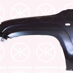 Wing, Left Front, 2H0 821 101 (VW), 2H0 821 101A (VW), 2H0821101AGRU (VW), 2H0821101B (VW), 2H0821101BGRU (VW)