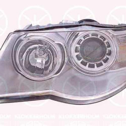 Headlight, H7/H9, with motor for headlamp levelling, Left, Illuminance [lx]: 20, 7L6 941 031 (VW), 7L6 941 039 (VW)