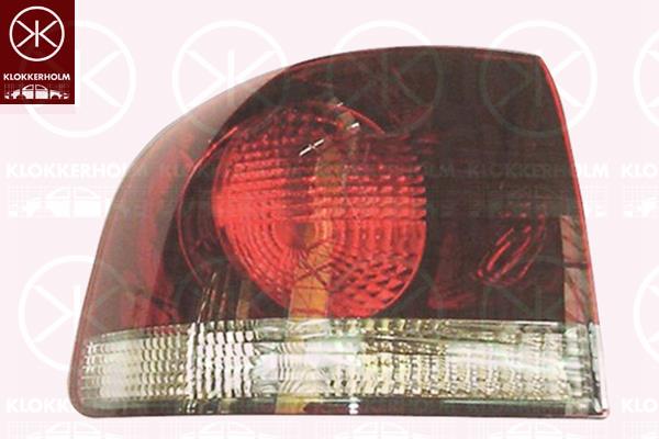 Tail Light Assembly, Left, Outer section, without bulb holder, 7L6945095R (VW)