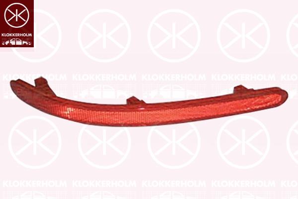 Reflector, Left Rear, red, 7L6 945 105A (VW)