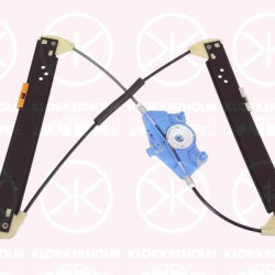 Window Regulator, OE-type, without electric motor, Electric, Left Rear, 7L0 839 461B (VW), 7L0839461C (VW), 7L0 839 461D (VW)