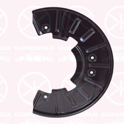 Splash Guard, brake disc, Front Axle, for brake disc diameter [mm]: 330, for brake disc diameter [mm]: 350, Diameter 1/Diameter 2 [mm]: 385/175, 7L0 615 311B (AUDI), 7L0 615 311B (VW), 7L0615311B (SEAT), 7L0615311B (SKODA)