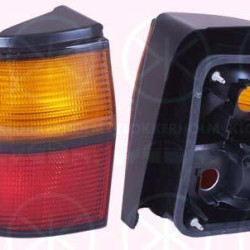 Tail Light Assembly, without bulb holder, Hella, Right, Outer section, Indicator Colour: yellow, not for trim level: Trendline, 7M0 945 096G (VW), 7M0 945 112 (VW)