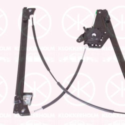 Window Regulator, OE-type, without electric motor, Electric, Left Front, 1 021 996 (FORD), 7M0 837 461 (VW), 7M0 837 461A (VW)