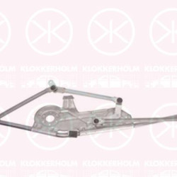 Wiper Linkage, Front, Set, for left-hand drive vehicles, 1113652 (FORD), 1113655 (FORD), 1121117 (FORD), 7M3955603 (VW), 7M3955603B (VW), 7M3955603D (VW), 7M3955603E (VW), 7M3955603E (SEAT), XM2117B462AA (FORD)