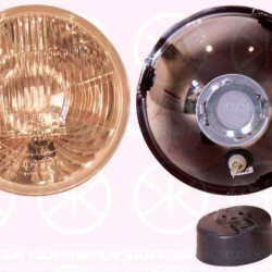 Insert, headlight, Left, Right, H4, Diameter [inch]: 7, Diameter [mm]: 165, with position light, Neolite, curved glass, 