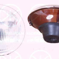 Insert, headlight, Illuminance [lx]: 10, H4, Diameter [inch]: 5 3/4, Diameter [mm]: 135, without position light, Neolite, curved glass, Left, Right, 