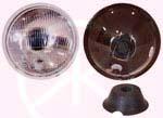 Insert, headlight, Illuminance [lx]: 10, H4, Diameter [inch]: 5 3/4, Diameter [mm]: 135, with position light, Neolite, curved glass, Left, Right, 