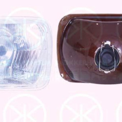 Insert, headlight, Illuminance [lx]: 12.5, H4, Width [mm]: 200, Height [mm]: 142, with position light, Neolite, Left, Right, 