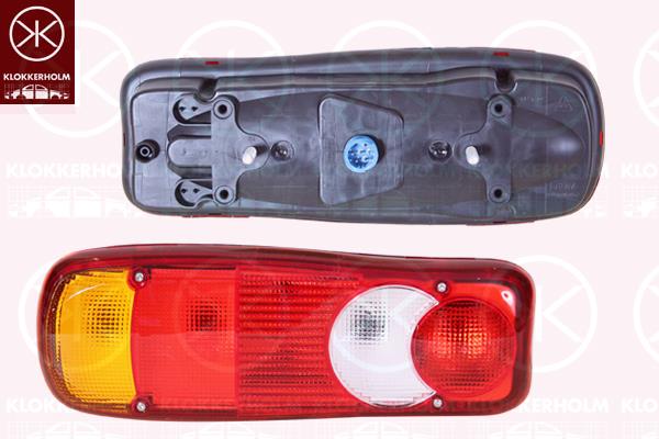 Tail Light Assembly, Right, with bulb holder, Number of threaded bolts: 2, Vignal, Number of pins: 6, Vignal, 0005801426894 (IVECO), 5801426894 (IVECO)