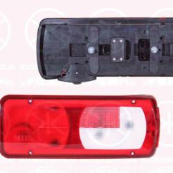 Tail Light Assembly, Right, without number plate light, with alarm, with bulb holder, VIGNAL, 1875578 (DAF)