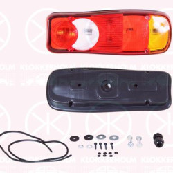 Tail Light Assembly, Right, without number plate light, with bulb holder, without pipe, with seal, 1401731 (DAF), 20769784 (VOLVO), 265550674R (RENAULT), 5001846848 (RENAULT), 5001857965 (RENAULT), 5001870556 (RENAULT), 7420862041 (RENAULT)