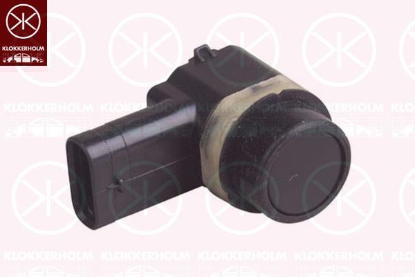 Sensor, parking distance control, Front, lateral installation, Number of pins: 3, Paintable, Ultrasonic Sensor, 1T0 919 297A (VW), 1T0919297AGRU (VW)