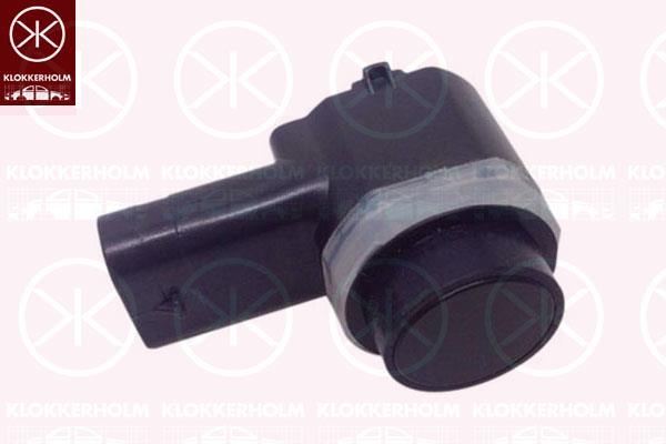 Sensor, parking distance control, Front and Rear, Number of pins: 3, Paintable, Ultrasonic Sensor, 1S0919275C (AUDI), 1S0919275CGRU (VW), 1S0919275CGRU (AUDI), 4H0919275 (VAG)