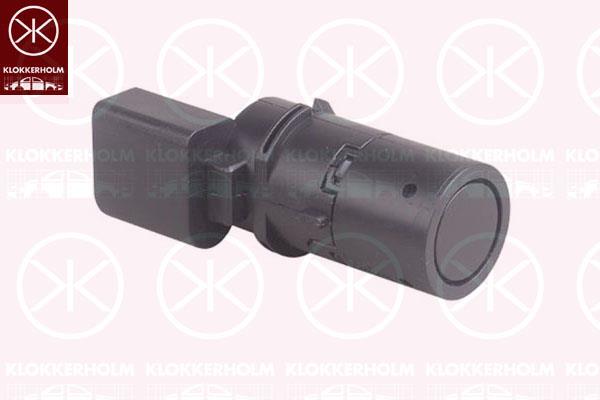 Sensor, parking distance control, Front and Rear, Connector Shape: right-angled, Number of pins: 3, Paintable, Ultrasonic Sensor, 4B0919275G (VW), 7H0919275B (VW), 7H0919275BGRU (VW), 7H0919275E (VW), 7H0919275E GRU (VW)