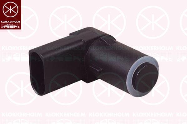 Sensor, parking distance control, Front, Number of pins: 3, Paintable, Ultrasonic Sensor, 3U0919275A (SKODA), 3U0919275B (SKODA)