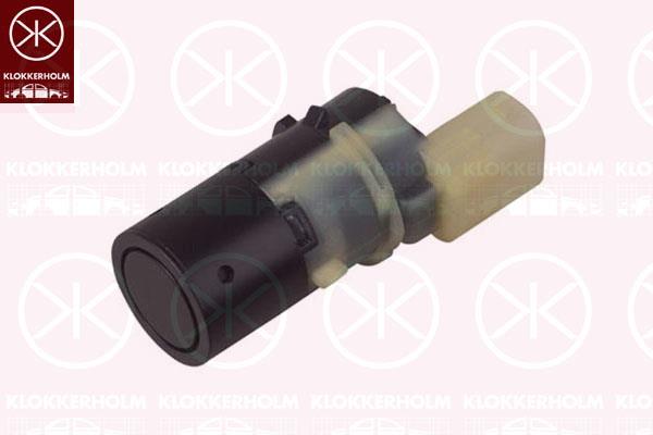 Sensor, parking distance control, Front and Rear, Valeo, black, Number of pins: 3, Ultrasonic Sensor, 66 20 6 911 831 (BMW), 66 20 6 989 067 (BMW), 66 21 6 902 180 (BMW), 66 21 6 938 737 (BMW), 66 21 8 380 318 (BMW)