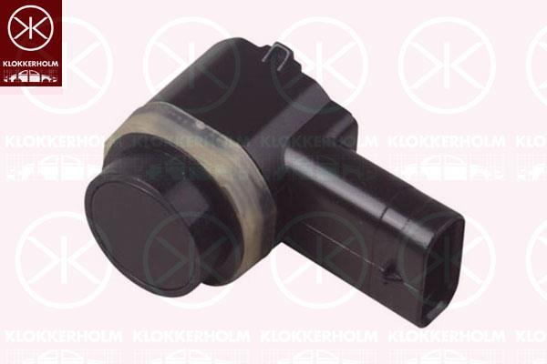 Sensor, parking distance control, Front, Paintable, Number of pins: 3, Ultrasonic Sensor, 30786639 (VOLVO), 31341633 (VOLVO), 3C0919275PGRU (AUDI), 66 20 9 127 800 (BMW), 66 20 9 139 867 (BMW), 66 20 9 231 286 (BMW), 66 20 9 270 500 (BMW)