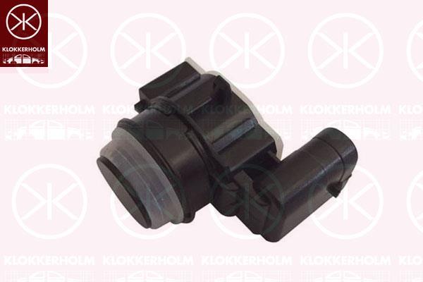 Sensor, parking distance control, Rear, Connector Shape: angled, Paintable, Number of pins: 3, Ultrasonic Sensor, 66 20 9 261 607 (BMW)