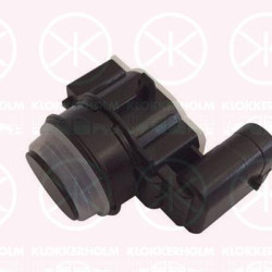 Sensor, parking distance control, Rear, Connector Shape: angled, Paintable, Number of pins: 3, Ultrasonic Sensor, 66 20 9 261 607 (BMW)