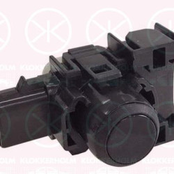 Sensor, parking distance control, Front and Rear, black, Number of pins: 2, Ultrasonic Sensor, 89341-64010 (TOYOTA)