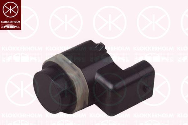 Sensor, parking distance control, Front and Rear, Valeo, Connector Shape: angled, Number of pins: 3, Paintable, Ultrasonic Sensor, 1558989 (FORD), 1771950 (FORD)