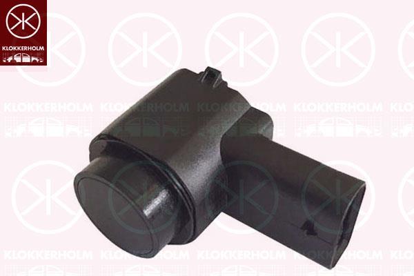 Sensor, parking distance control, Front and Rear, black, Number of pins: 3, Ultrasonic Sensor, 93198844 (OPEL), 284422284R (RENAULT), 284427745R (RENAULT), 3C0 919 275 L (VAG), 44 17 283 (OPEL), 44 52 559 (OPEL), 7701064277 (RENAULT), 8200454718 (RENAULT)