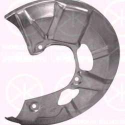 Splash Guard, brake disc, Front Axle Left, Diameter 1/Diameter 2 [mm]: 267/110, Zinc-coated, 321615311A (AUDI), 811615311A (AUDI)