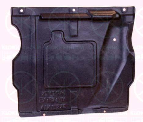 Engine Cover, Rear Section, Lower, outside transmission sided, 4A0 863 822AB (AUDI), 4A0863822AC (AUDI), 4A0863822T (AUDI)