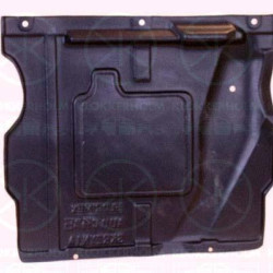 Engine Cover, Rear Section, Lower, outside transmission sided, 4A0 863 822AB (AUDI), 4A0863822AC (AUDI), 4A0863822T (AUDI)