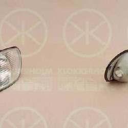 Direction Indicator, without bulb holder, white, Right, 4A0953050D (AUDI)