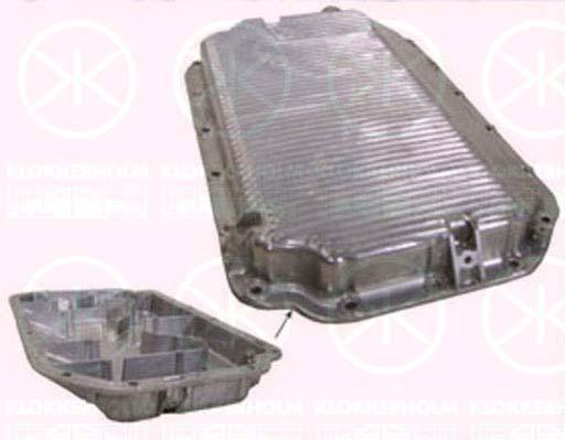 Oil Sump, Aluminium, Smooth, 078 103 604B (AUDI)