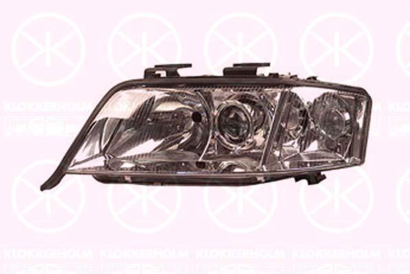 Headlight, Left, Illuminance [lx]: 27.5, H7/H1, without motor for headlamp levelling, Hella, 4B0 941 029N (AUDI), 4B0941029T (AUDI)