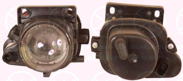 Front Fog Light, H3, Hella, Right Front, 4B0 941 700 (AUDI)