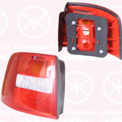 Tail Light Assembly, without bulb holder, Left, 4B9 945 095F (AUDI), 4B9 945 095F 3FZ (AUDI)