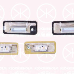 Licence Plate Light, LED, Set, Quantity: 2, 4B9 943 021 (AUDI)