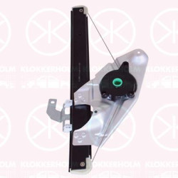 Window Regulator, OE-type, without electric motor, Electric, Left Rear, 4B0 839 461 (AUDI)