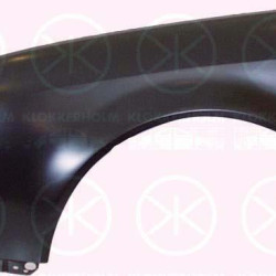 Wing, Left Front, with hole for direction indicator, Pre-galvanized, not for trim level: V8, 4B0 821 105A (AUDI)