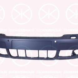 Bumper, w/primer, Front, with hole(s) for parking distance control, with hole(s) for washer nozzle, 4B0 807 103 BN GRU (AUDI)