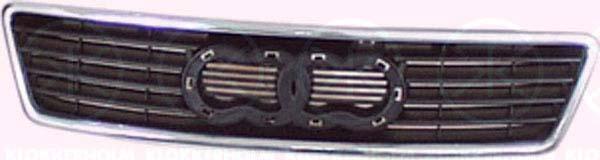 Radiator Grille, with trim strip, chrome, 4B0 853 651A 3FZ (AUDI)