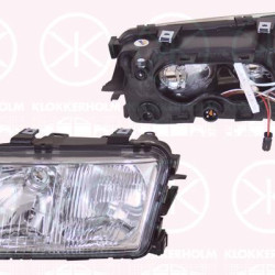 Headlight, H7/H1, for vehicles with headlight levelling, T.Y.C, Right, Illuminance [lx]: 17.5, 8L0 941 004A (AUDI), 8L0 941 030 (AUDI)