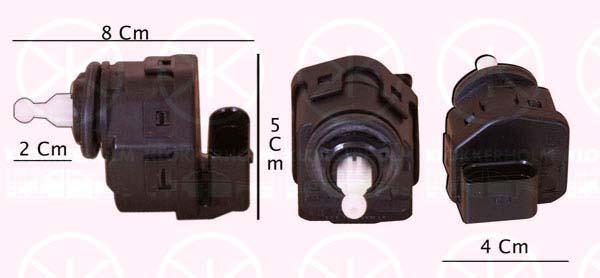 Actuator, headlight levelling, Electric, Connector Shape: oval, Width [mm]: 28, Hella-type, 3B0941295B (SKODA), 4B0 941 295 (AUDI), 4B0 941 295 B (AUDI), 6Y0941295 (AUDI), 8L0 941 295B (SEAT)