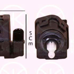 Actuator, headlight levelling, Electric, Connector Shape: oval, Width [mm]: 28, Hella-type, 3B0941295B (SKODA), 4B0 941 295 (AUDI), 4B0 941 295 B (AUDI), 6Y0941295 (AUDI), 8L0 941 295B (SEAT)