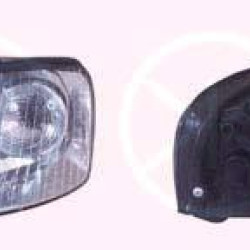 Headlight, H7/H1, for vehicles with headlight levelling, T.Y.C, Left, Illuminance [lx]: 17.5, 8L0 941 003AF (AUDI), 8L0 961 003A (AUDI)