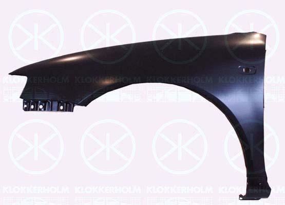 Wing, Right Front, with hole for direction indicator, 8L0 821 106B (AUDI)