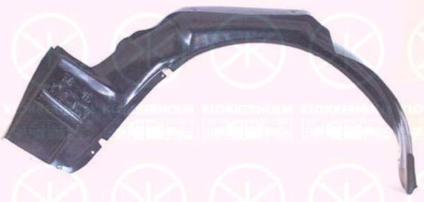 Liner, wheelhouse, Plastic, Left Front, 8L0 821 171C (AUDI), 8L0821171 (AUDI), 8L0821171B (AUDI)