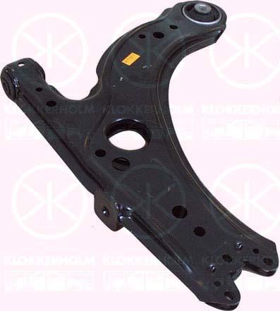 Control/Trailing Arm, wheel suspension, with bush, without ball joint, Front Axle both sides, Control Arm, 1J0 407 151 (AUDI), 1J0 407 151A (AUDI), 1J0 407 151B (VW), 1J0 407 151C (VW), 1J0407151A (VW)