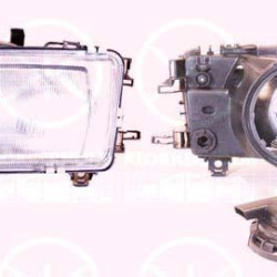 Headlight, H4, without motor for headlamp levelling, Right, Illuminance [lx]: 20, 893 941 030 (AUDI), 893 941 030H (AUDI)