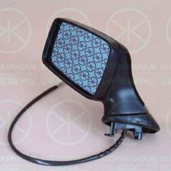 Exterior Mirror, Control: cable pull, Convex, blue, Right, 893 857 536C (AUDI), 893857502G3FZ (AUDI)